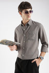 Men's Premium Grey Linen Everyday Shirt