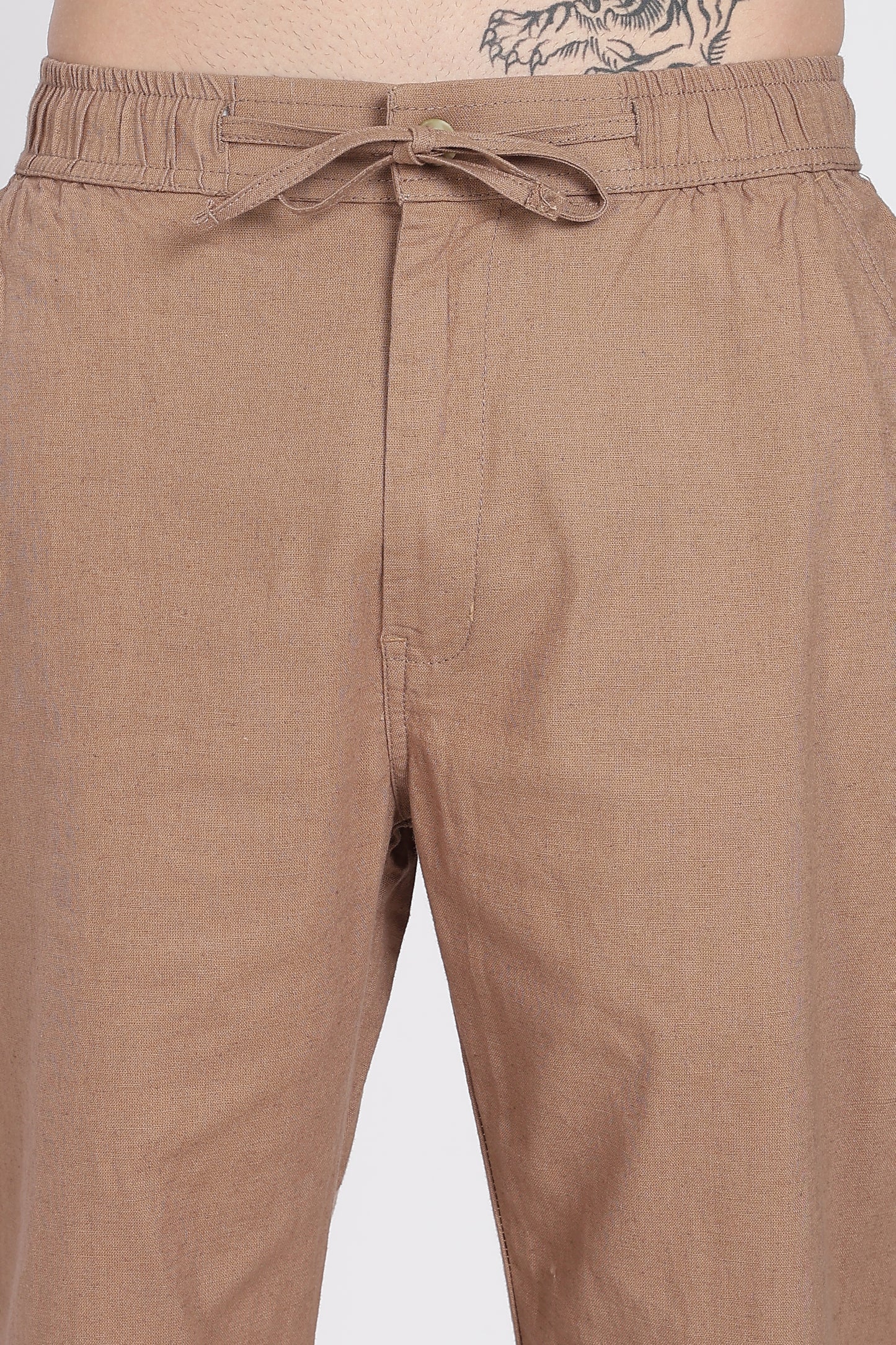 Light Brown Linen Pants