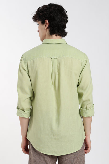 Pastel Green  Linen Shirt