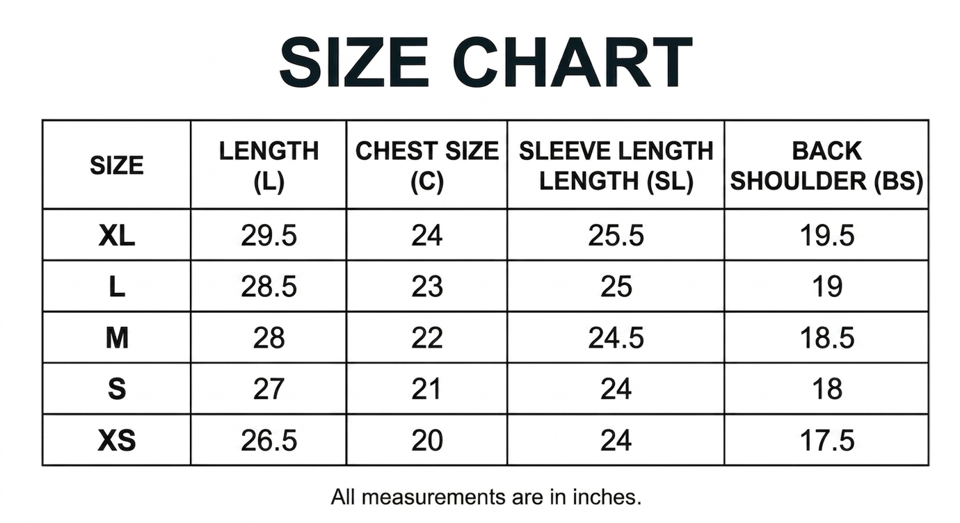 Size guide